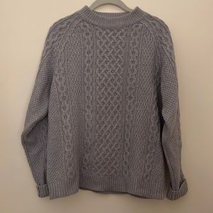 Like new pale purple Emerson Fry fisherman’s sweater (worn once)